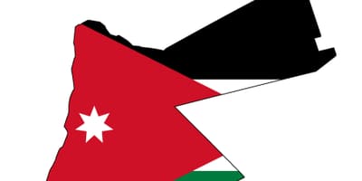 Térkép Jordan térkép zászló